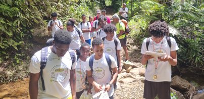 Formation montagne des élèves du lycée de Basse-Terre